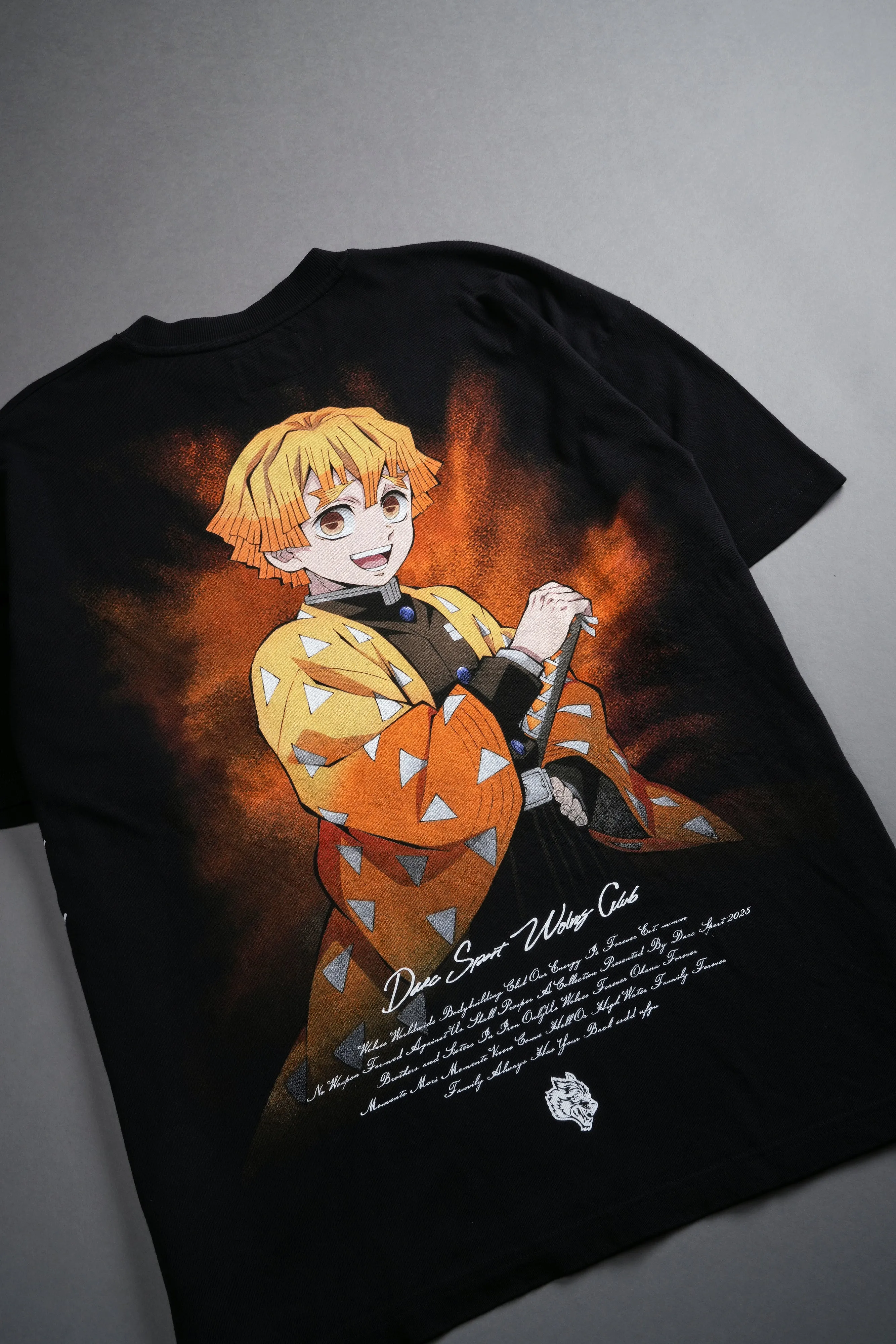 Zenitsu "Side By Side" Series Premium Tee in Black