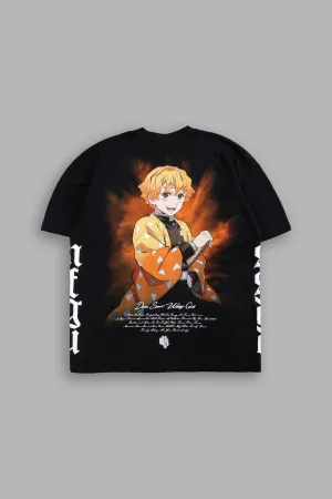 Zenitsu "Side By Side" Series Premium Tee in Black