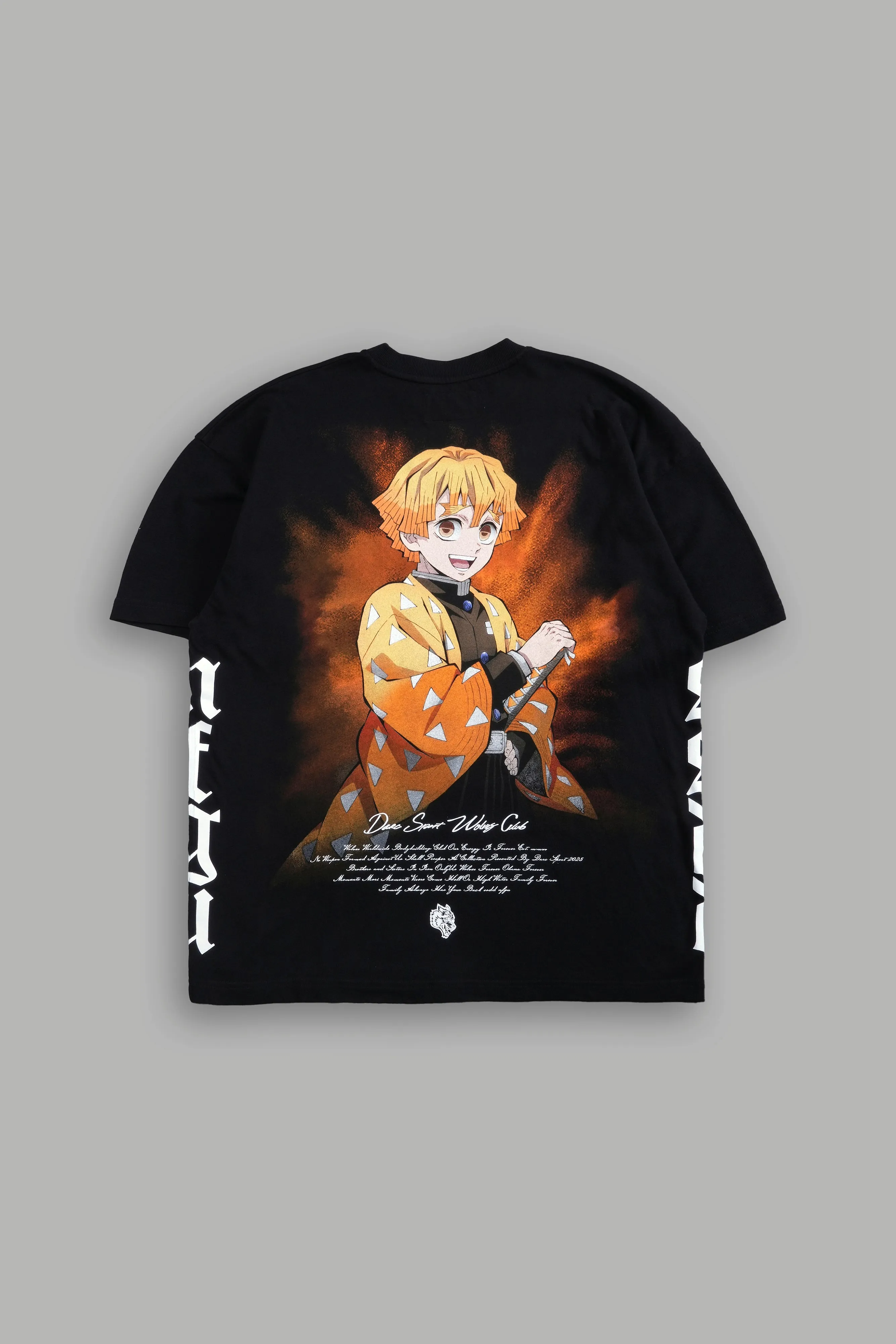 Zenitsu "Side By Side" Series Premium Tee in Black